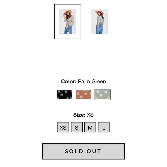 Amuse Society Lorena Woven Wrap Top - Picture 5 of 7